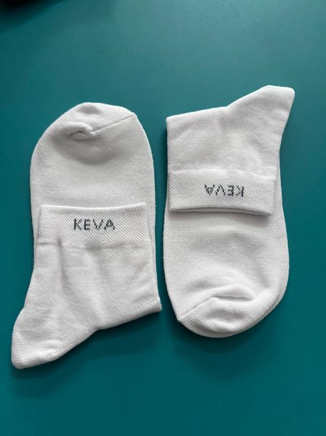 Ankle Plain White Socks