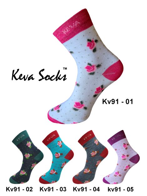 Ankle Women Floral Socks