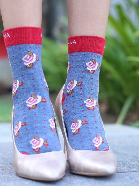 Rose Floral Socks