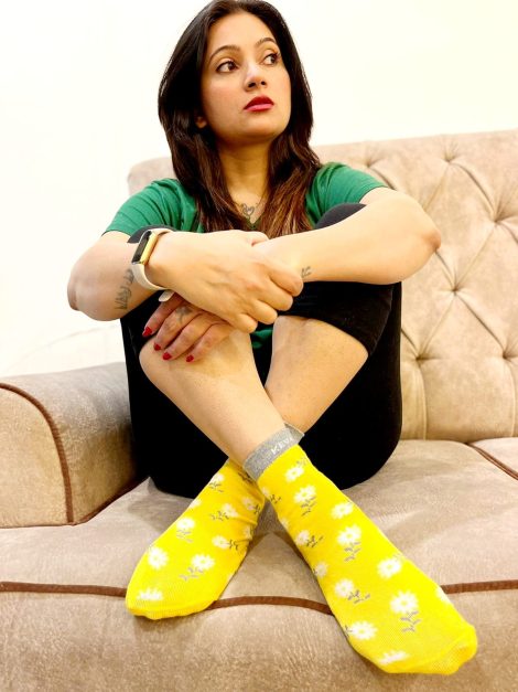 women Ankle Floral Socks