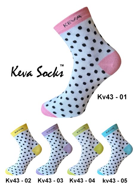 kv43 2022 polka dots socks