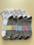 mq22 Men Dark Base Cotton Ankle Socks