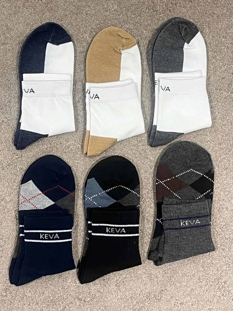 Argyle n dark base socks