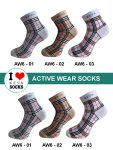 Unisex men Women Ankle Socks Budget Friendly Offer Activewear 6 Pairs Pack Aw6