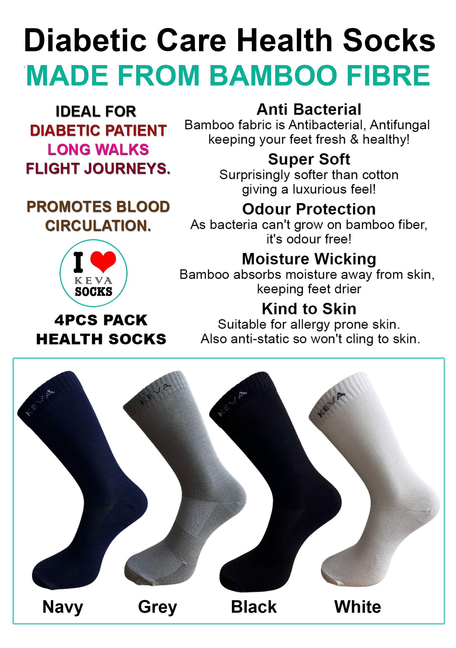 DIABETIC CARE SOCKS