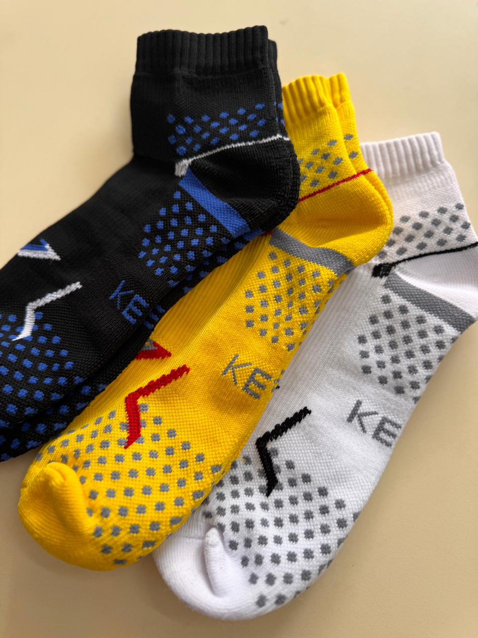 Compression Socks Men Athletic Gym, Cricket, Sports 3 Pairs Pack