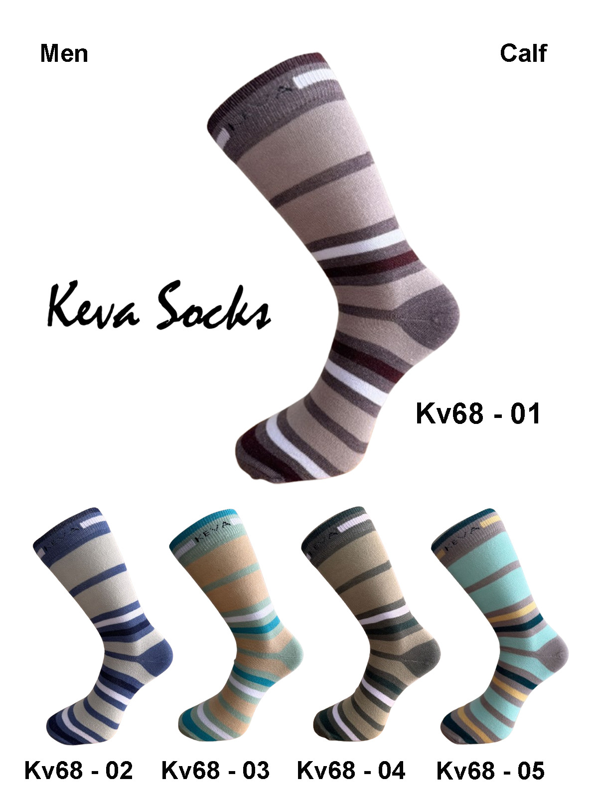 kv68 2024 men long socks