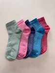 Keva Socks Zigzag Chevron Women Cotton Socks 5 pairs pack Kv48