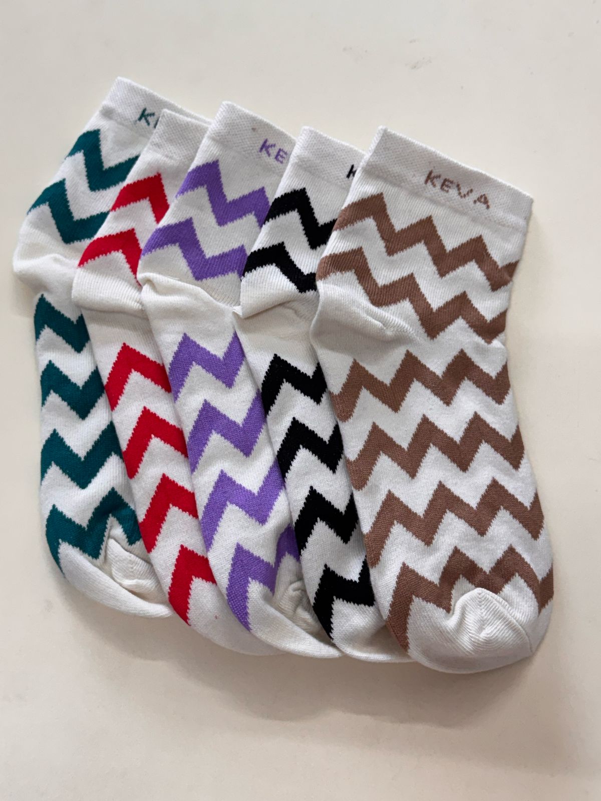 women chevron socks