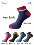 Keva Socks Royal Men Women Ankle Cotton Socks 5 pairs pack Kv15