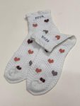 Women Ankle Socks Hearts Design Kevasocks Activewear 6 Pairs Pack Aw27